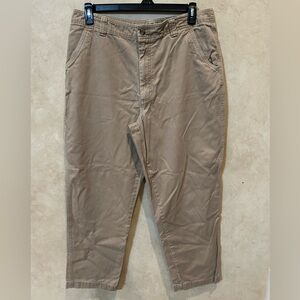 Roundtree & Yorke Men's Khaki Chinos 36x32